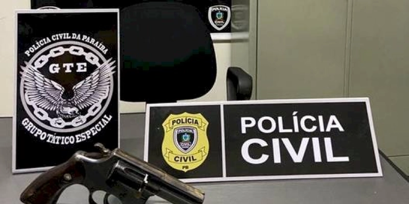 Polícia Civil prende três pessoas e apreende armas na Paraíba