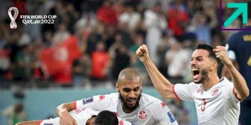 Tunísia faz história ao vencer a França, mas dá adeus à Copa do Catar
