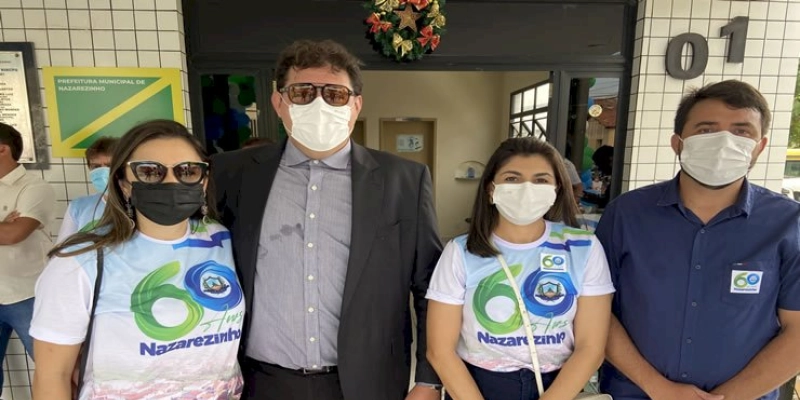 Marcelo Vale cumpre extensa programação nos 60 anos de emancipação política em Nazarezinho; Fotos e Vídeo 