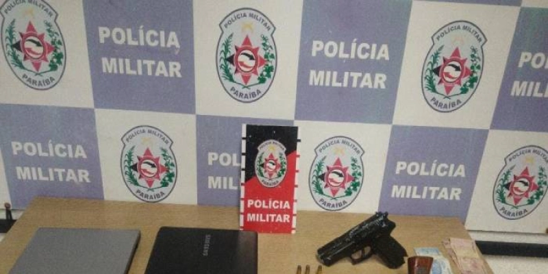 Polícia desarticula grupo suspeito de praticar assaltos e apreende arma de fogo