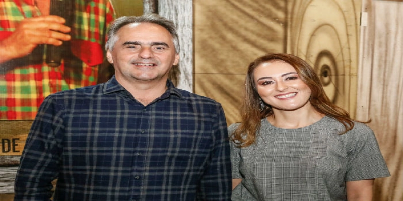 Lucélio e Micheline defendem união e celebram abertura do São João de Campina