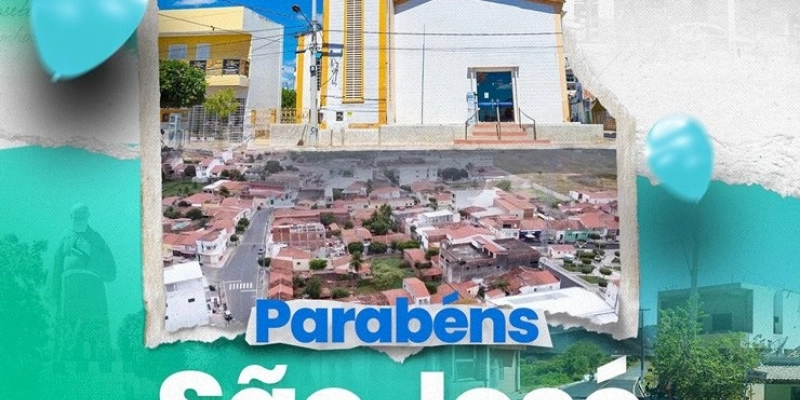 São José da Lagoa da Tapada completa 64 anos de emancipação política nesta sexta-feira; Confira programação 
