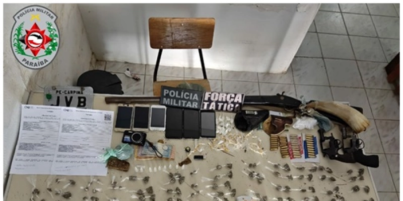 Polícia prende suspeitos de ter envolvimento em vários assaltos
