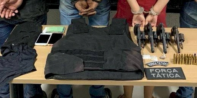 Polícia prende grupo que planejava ataque a tiros em João Pessoa