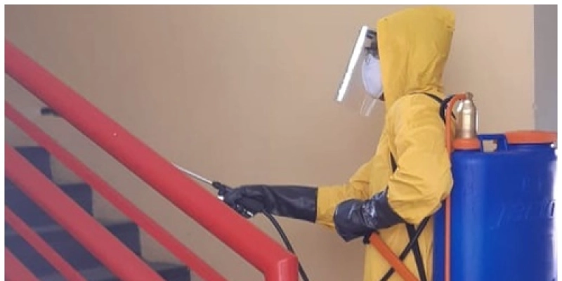 Covid-19: Corpo de Bombeiros inicia desinfecção das áreas comuns do 2º CRBM e do 2º BBM 