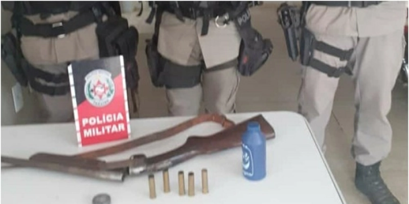 Polícia apreende arma de fogo após denúncia de perturbação de sossego; leia