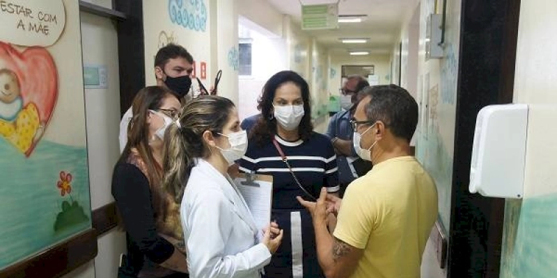 MPPB e órgãos de controle fiscalizam Hospital e ala será interditada