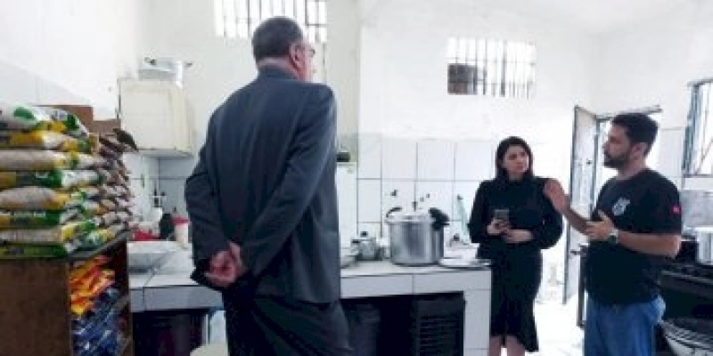 CGJ inspeciona Cadeia Pública de Bayeux e conclui trabalho em todas as unidades prisionais do Estado