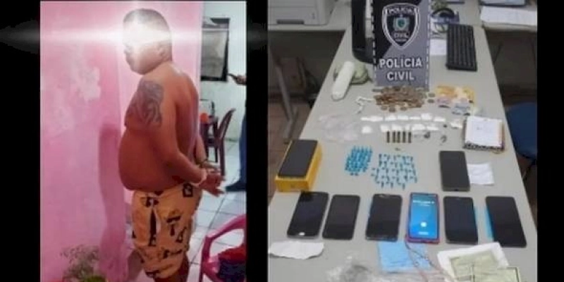 Polícia civil prende quatro indivíduos quando estavam comercializando drogas ilícitas