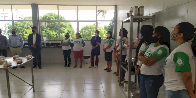 SENAI da Paraíba dá início aos cursos do Projeto de Qualificação Técnica e Empresarial Trilha Sabor Empreendedor, em parceria com o SEBRAE e a LafargeHolcim