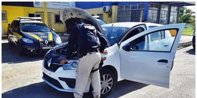 Veículo de locadora com apropriação indébita é recuperado pela PRF na Paraíba