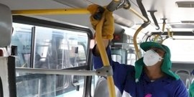 Estudo mostra que transporte público não é "vilão", prevenção ao coronavírus reduz o contágio