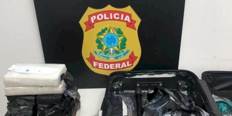 PF prende mulher por tráfico de drogas em Aeroporto