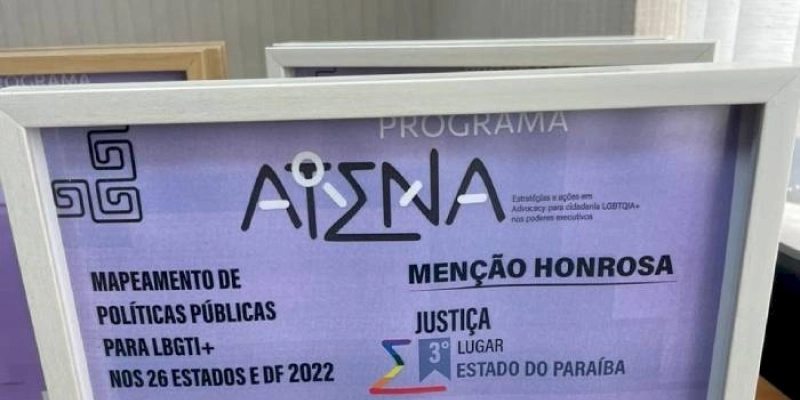 Estado recebe menção honrosa do Prêmio Atenas pela implantação de políticas LGBTQIAPN+