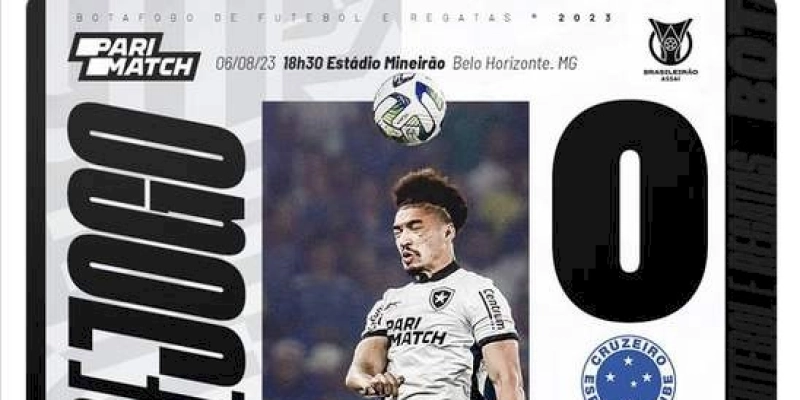 Líder Botafogo fica no 0 a 0 com o Cruzeiro no Mineirão