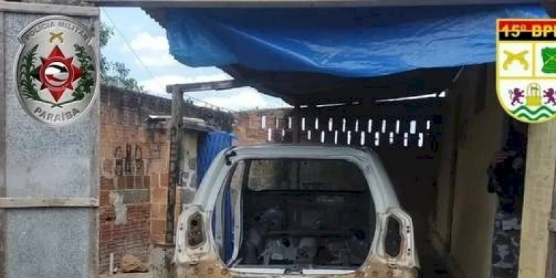 Polícia Militar encontra desmanche de veículo e prende dois indivíduos em flagrante