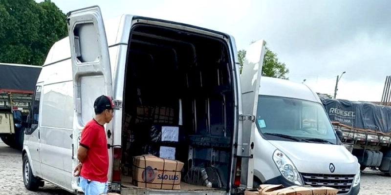 SEFAZ-PB realiza apreensão de mercadorias em situação irregular na BR 104