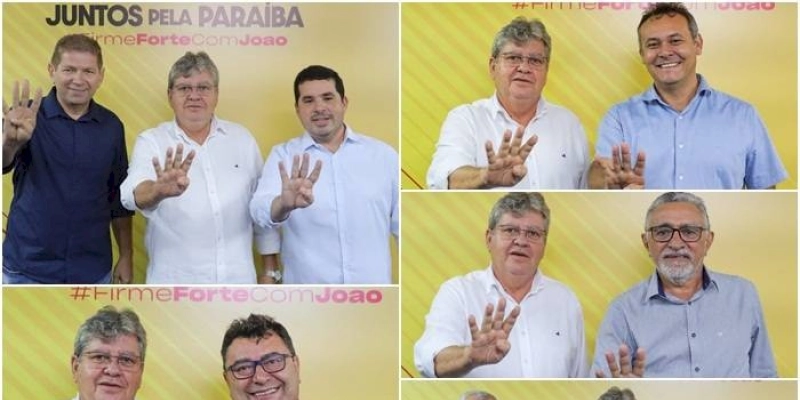 Prefeitos de Aguiar, Soledade, Santa Helena, Poço Dantas e Olho d’Água manifestam apoio a João
