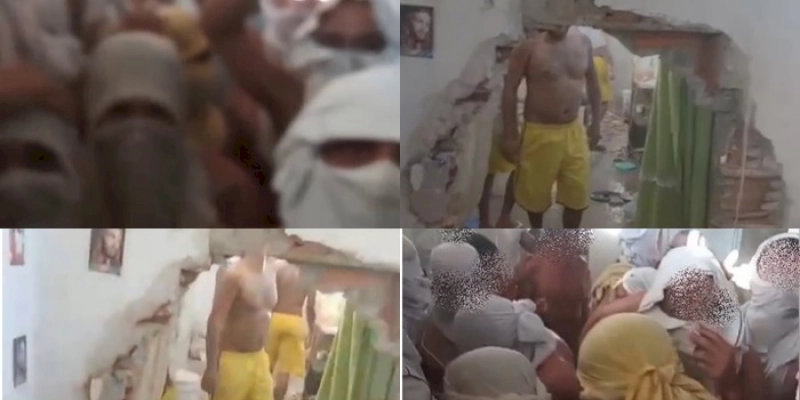 Presidiários fazem rebelião no presídio padrão de Cajazeiras