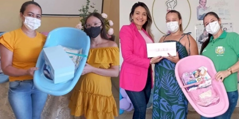 Gestantes de Marizópolis recebem kits de enxoval e infantil distribuídos pela prefeitura municipal 