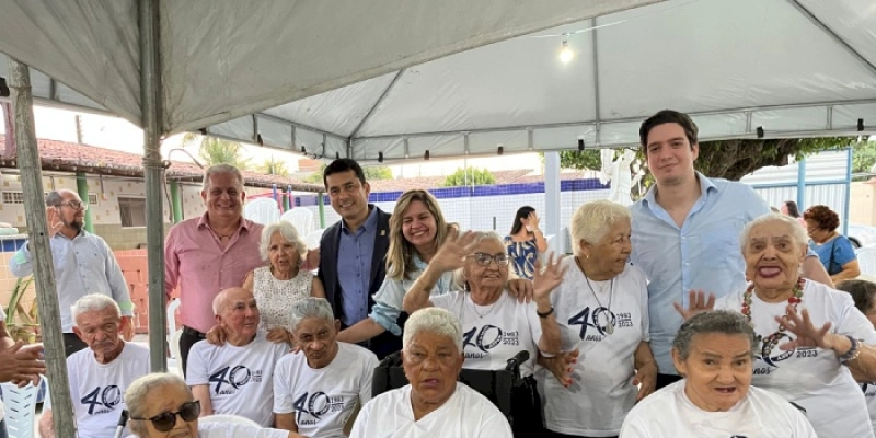 Bosco Carneiro prestigia celebração alusiva ao Dia do Idoso e inauguração de bazar beneficente na ASPAN
