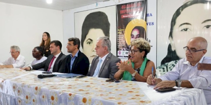 Audiência pública em Alagoa Grande homenageia Margarida Alves e lembra os 40 anos do assassinato da sindicalista