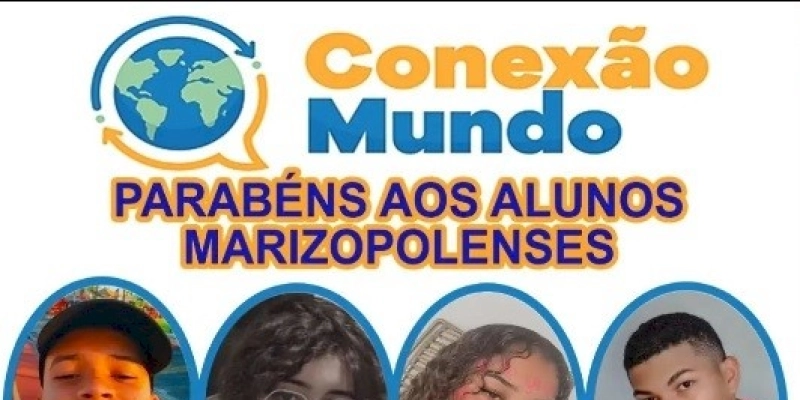 Quatro alunos de Marizópolis estão na lista do Projeto Conexão Mundo, e farão intercambio com quatro Países