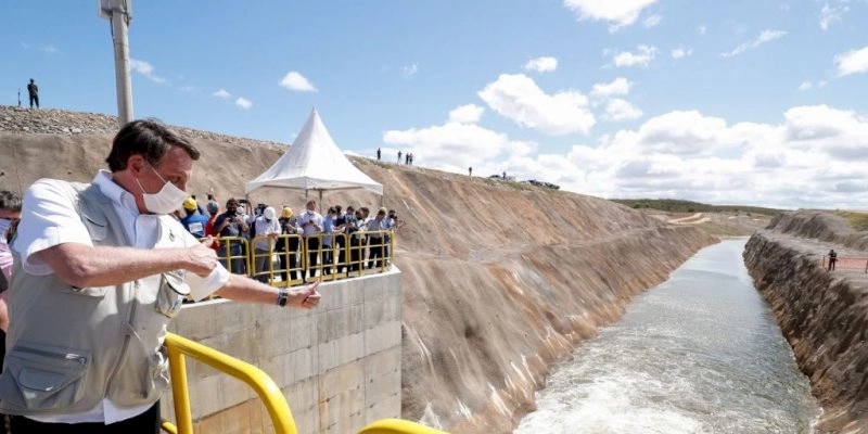 Águas do Rio São Francisco chegam pela primeira vez ao Rio Grande do Norte