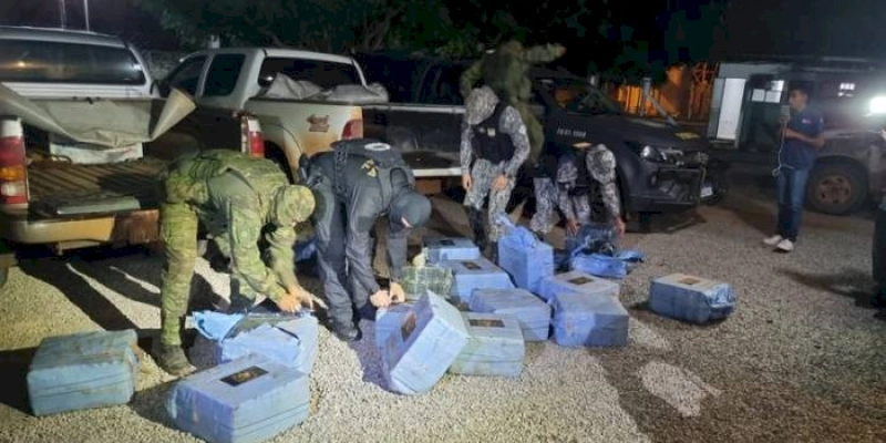 Polícia Federal apreende 500 kg de cocaína