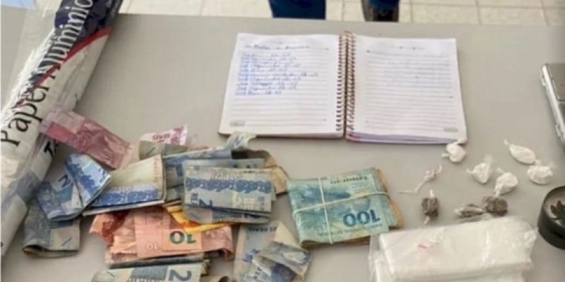 Três pessoas presas e drogas apreendidas em Operação da Polícia Civil na cidade de São Bentinho
