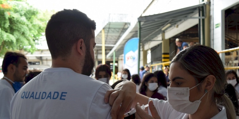 SESI PB inicia Campanha que vai imunizar 6 mil trabalhadores da indústria na PB