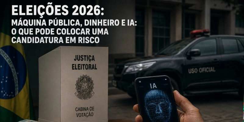 Máquina pública, dinheiro e IA: o que pode colocar uma candidatura em risco nas eleições de 2026