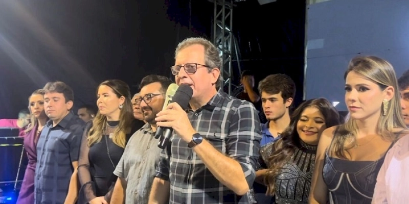Fábio Tyrone destaca a realização do Arraial da Lagoa, durante evento