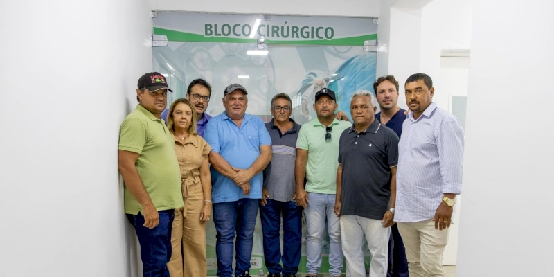 Bloco Cirúrgico da Unidade Mista de Saúde Cacilda Braga em São José da Lagoa Tapada é inaugurado pelo prefeito Coloral