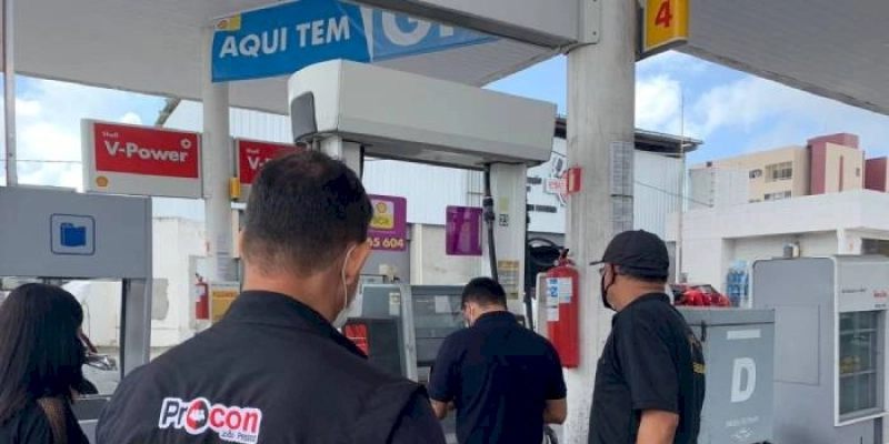 Preço da gasolina na Capital oscila entre R$ 4,690 e R$ 5,070, registra pesquisa do Procon-JP