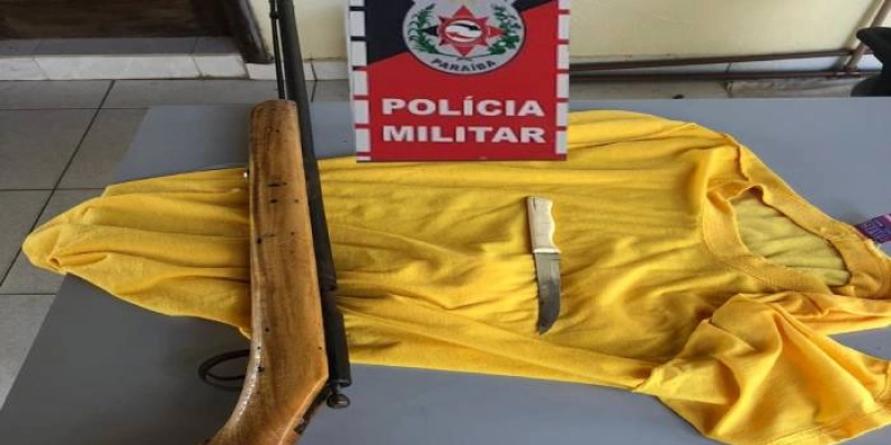 Polícia prende suspeito de esfaquear jovem e apreende arma usada no crime nesta quarta