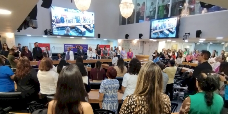 Com presença da ministra das Mulheres, ALPB lança Campanha Brasil Sem Misoginia na Paraíba