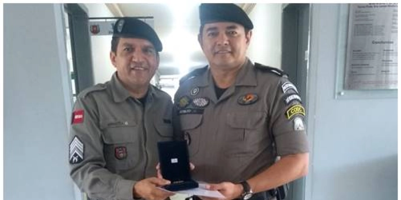 Militar Sousense é Condecorado na Capital do Estado