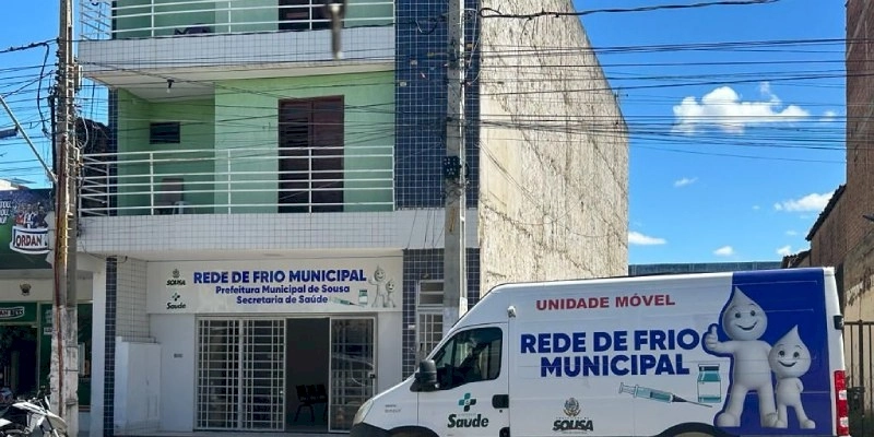 Secretaria de Saúde inaugura a Rede de Frio Municipal em Sousa 