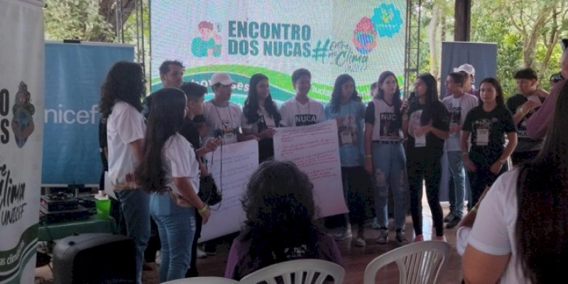Jovens de Vieirópolis participam do Encontro Presencial dos Nucas: Alimentação Saudável, Arboviroses e Boas Práticas 