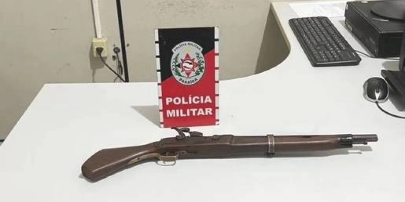 Polícia Militar apreende arma de fogo durante ação