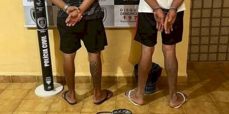Polícia Civil prende dupla investigada por furto no interior da Paraíba