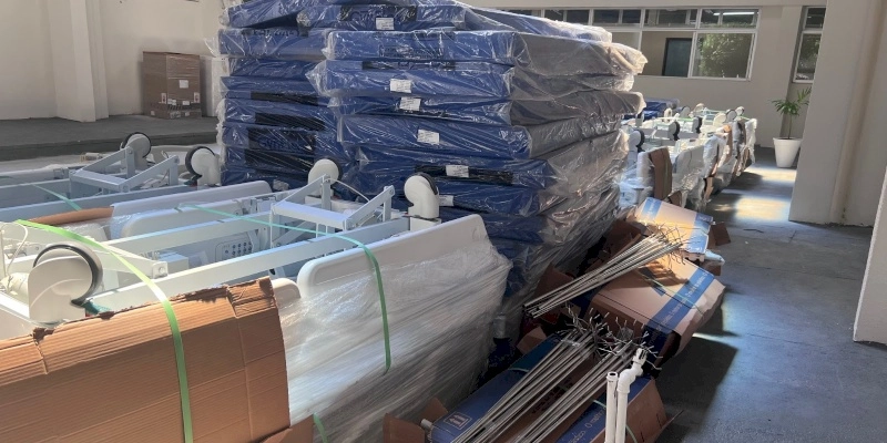 Complexo Clementino Fraga recebe novas camas elétricas para UTI