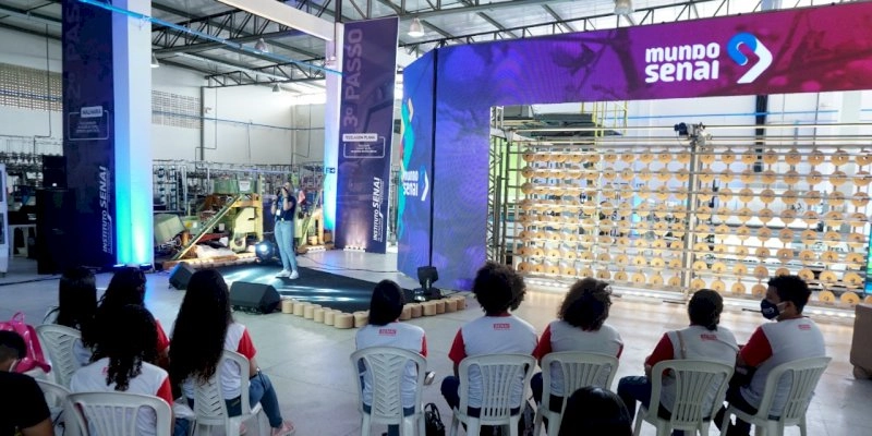 Mais de 1700 pessoas acompanham pela internet transmissão ao vivo do Mundo SENAI na Paraíba