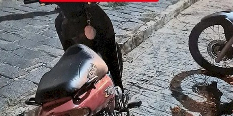 Polícia Militar apreende mais uma moto com sinais de adulteração em Cajazeiras