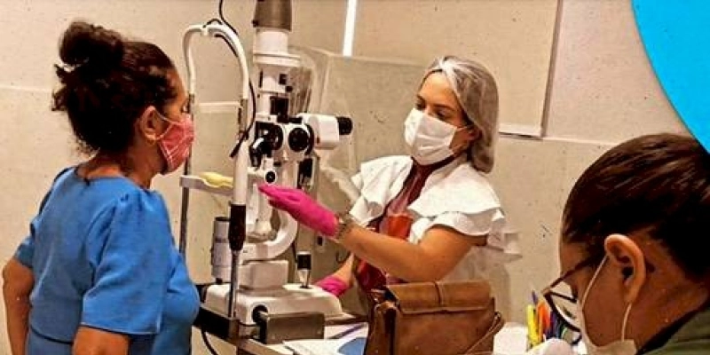 Programa do Glaucoma Mais Saúde Aparecida é realizado com sucesso