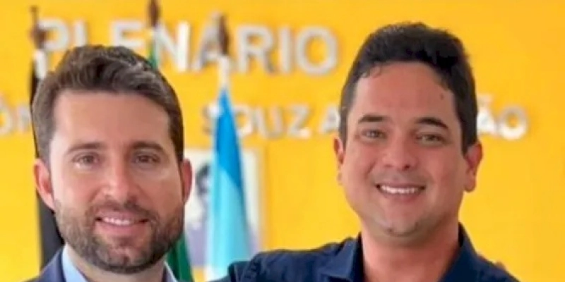 Com apoio de Michel Henrique, Netinho de Lando se filia ao Republicanos para disputar prefeitura de Lucena