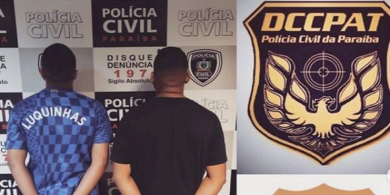 Homens são presos  por posse ilegal de arma de fogo, receptação, e tráfico de drogas