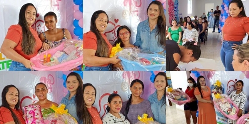 Programa Bolsa Maternidade: Entrega do Kit Bebê beneficia gestantes e mamães assistidas pelo CRAS de Aparecida