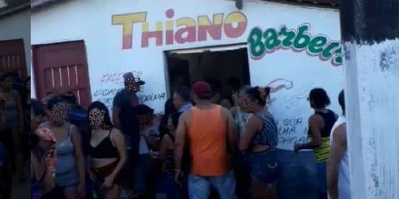Popular é assassinado dentro de barbearia na Paraíba; Uma pessoa foi presa após trocar tiros com PM